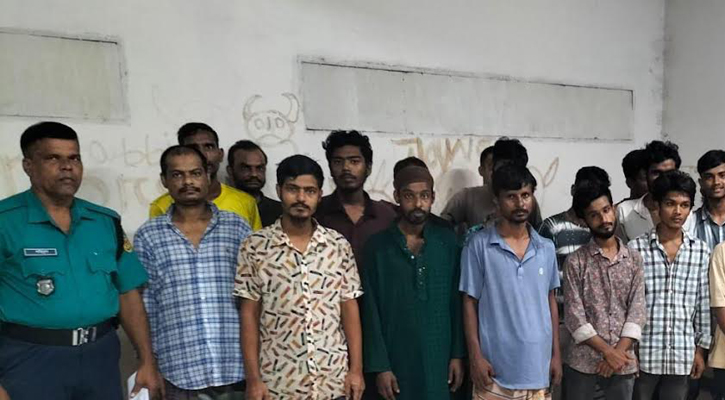 মোহাম্মদপুর-আদাবরে অভিযানে গ্রেপ্তার ৩৪